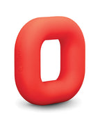 b - Vibe Flex Ring Bulk Super Soft Silicone Secure Fit Cock Ring - Red