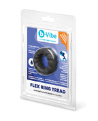 b - Vibe Flex Ring Tread Silicone Cock Ring