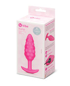 b - Vibe Bump Texture Plug - Pink
