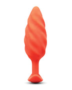 b - Vibe Swirl Texture Plug - Orange
