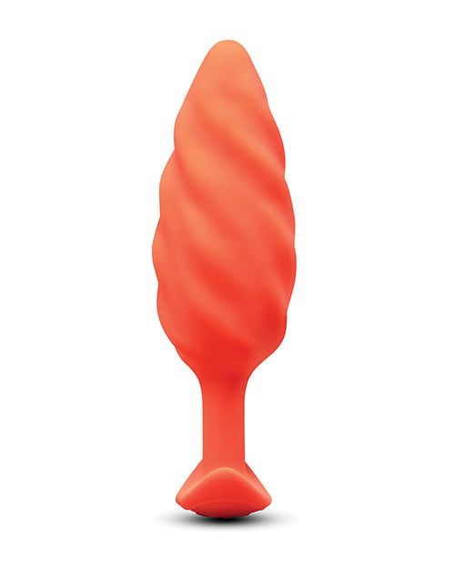 b - Vibe Swirl Texture Plug - Orange