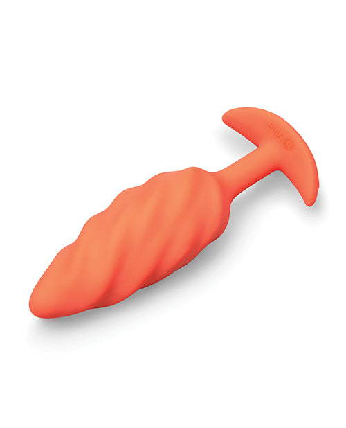 b - Vibe Swirl Texture Plug - Orange