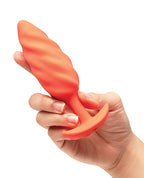 b - Vibe Swirl Texture Plug - Orange