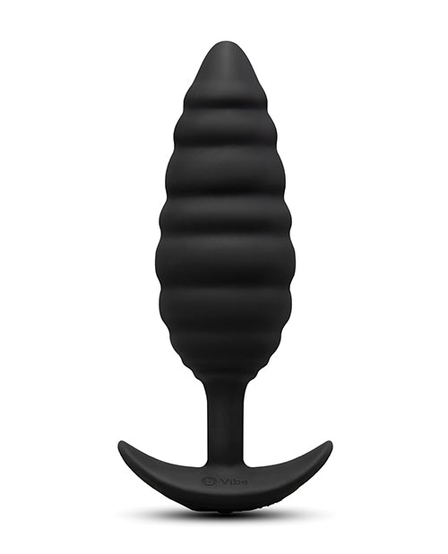 b - Vibe Twist Texture Plug - Black