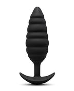 b - Vibe Twist Texture Plug - Black