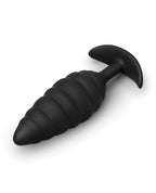 b - Vibe Twist Texture Plug - Black