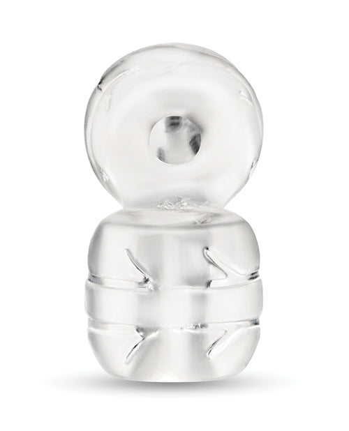 b - Vibe Stretch - Tech Double Barrel Ultra Stretchy Cock Ring & Ball Stretcher