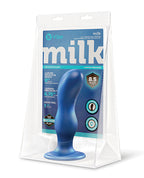 b - Vibe Milk 8.5" Curved Anal Trainer w/Tapered Tip & Suction Cup