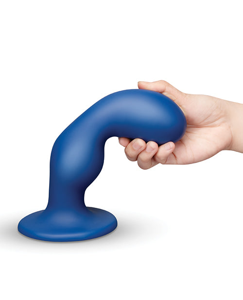 b - Vibe Milk 8.5" Curved Anal Trainer w/Tapered Tip & Suction Cup