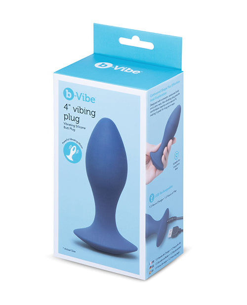 b - Vibe 4" Vibing Plug