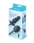 b - Vibe Beaded Inflatable Anal Plug w/Hand Pump