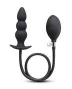 b - Vibe Beaded Inflatable Anal Plug w/Hand Pump