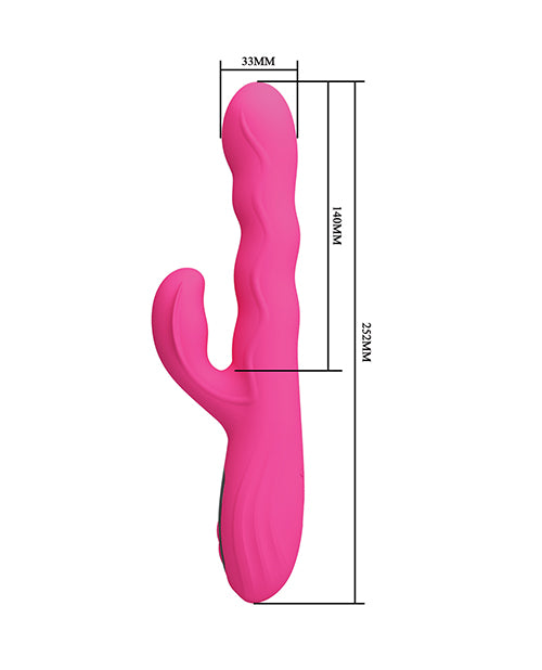 Pretty Love Winters Squiggle Vibrator - Pink