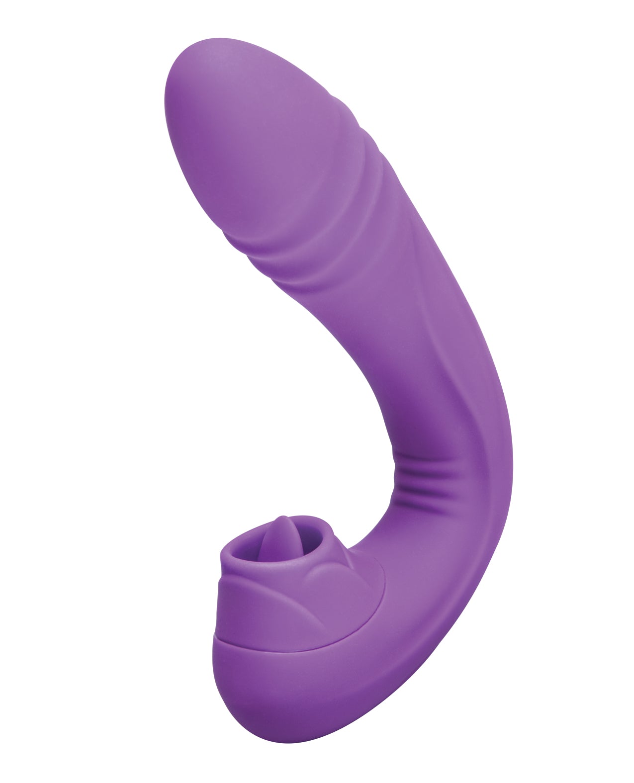 Bodywand G - Play Dual Stim Thrusting & Licking Squirt Master - Purple