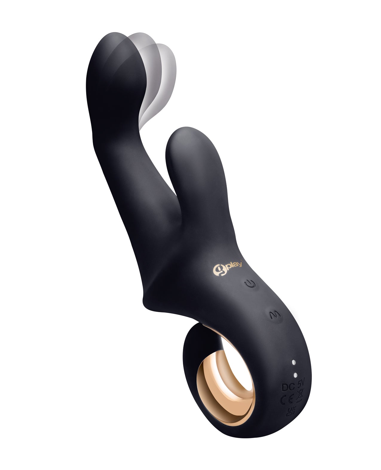 Bodywand G - Play Dual Stim Squirt Master - Black
