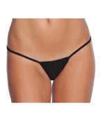 Low Rise Lycra G - String Black