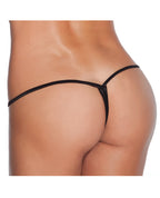 Low Rise Lycra G - String Black