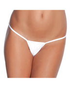 Low Rise Lycra G - String White