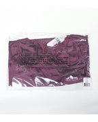 Scallop Lace Trimmed Stretch Satin Chemise w/Underwire Cups - Mauve Plum