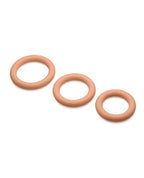 Curve Toys Jock Silicone Cock Ring Set of 3