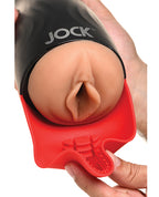 Curve Toys Jock Sucking & Vibrating Pussy Masturbator
