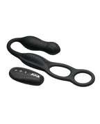 Hyper Thrusting and Vibrating Anal Plug w/C - Ring