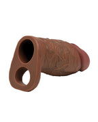 Curve Toys Jock Silicone Penis Extension Sleeve - Dark