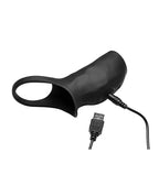 Curve Toys Jock Enhancers Surge Vibrating Penis Sleeve C - Ring w/Remote