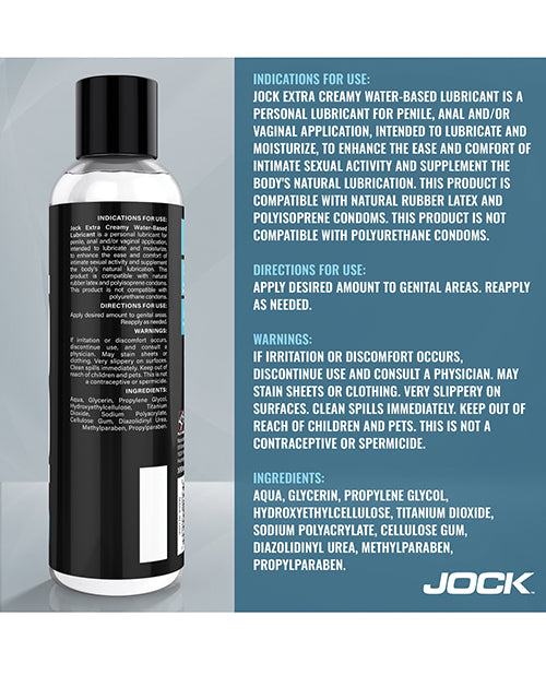 Curve Toys Jock Extra Creamy Water Based Lubricant