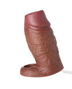 Curve Toys Jock Enhancers Squirting Silicone Penis Enhancer - Dark