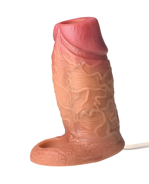 Curve Toys Jock Enhancers Squirting Silicone Penis Enhancer