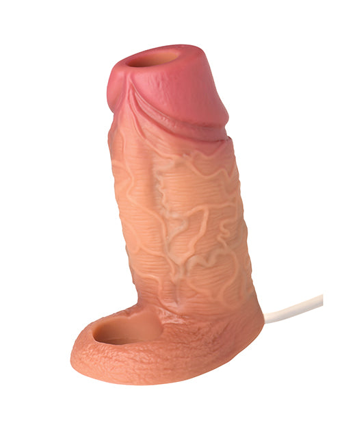 Curve Toys Jock Enhancers Squirting Silicone Penis Enhancer