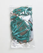 Pleasure Collection Master & Muse Bra w/Garter & Thong 3 pc Set - Green