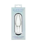 Clarity Glass Dildo - Utopian Floret