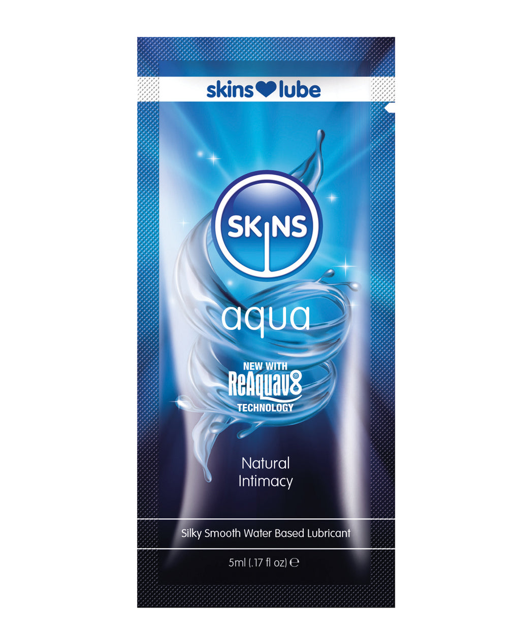 Skins Aqua Water Based Lubricant - Foil