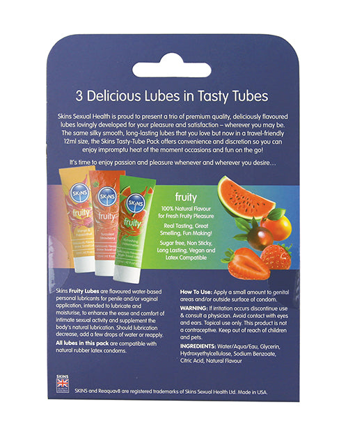 Skins Fruity Tubes - Tubes Pack of 3