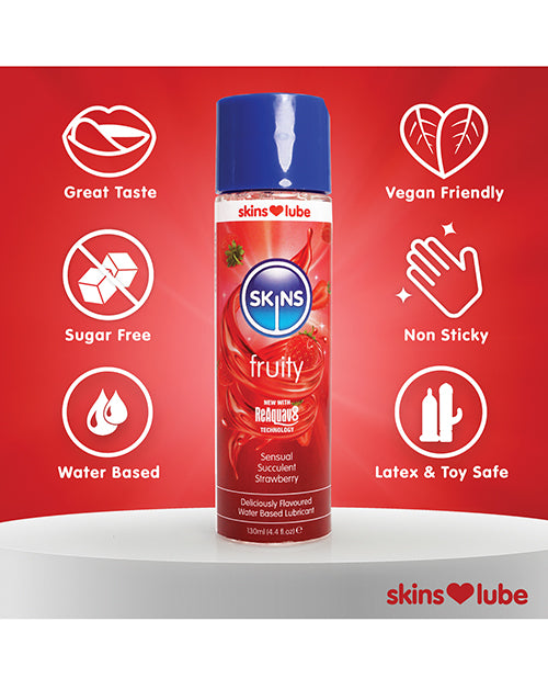 Skins Water Based Lubricant - Strawberry