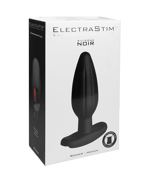 ElectraStim Silicone Noir Rocker Butt Plug