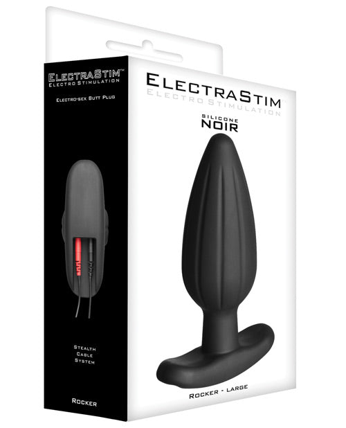 ElectraStim Silicone Noir Rocker Butt Plug