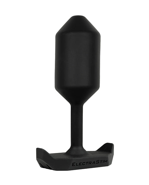 ElectraStim x Mr. Leather - World' Most Comfortable Silicone Electro Butt Plug - Black