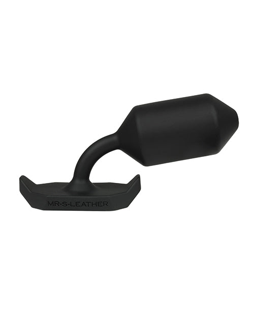 ElectraStim x Mr. Leather - World' Most Comfortable Silicone Electro Butt Plug - Black