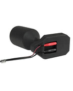 ElectraStim x Mr. Leather - World' Most Comfortable Silicone Electro Butt Plug - Black
