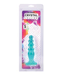 Crystal Jellies Anal Delight 5" - Teal