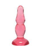 Crystal Jellies Novice 4" Pop Plug - Pink