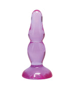 Crystal Jellies Novice 4" Pop Plug - Purple