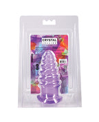 Crystal Jellies 5" Anal Twist - Purple