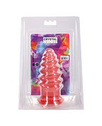 Crystal Jellies 6" Anal Twist - Pink
