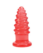 Crystal Jellies 7" Anal Twist - Pink
