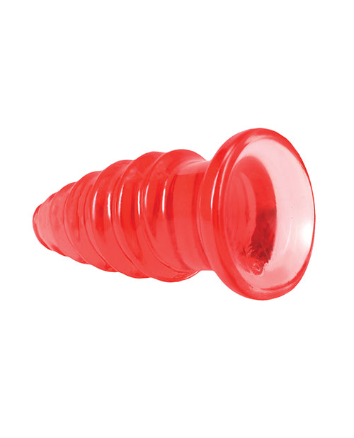 Crystal Jellies 7" Anal Twist - Pink