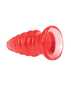 Crystal Jellies 7" Anal Twist - Pink